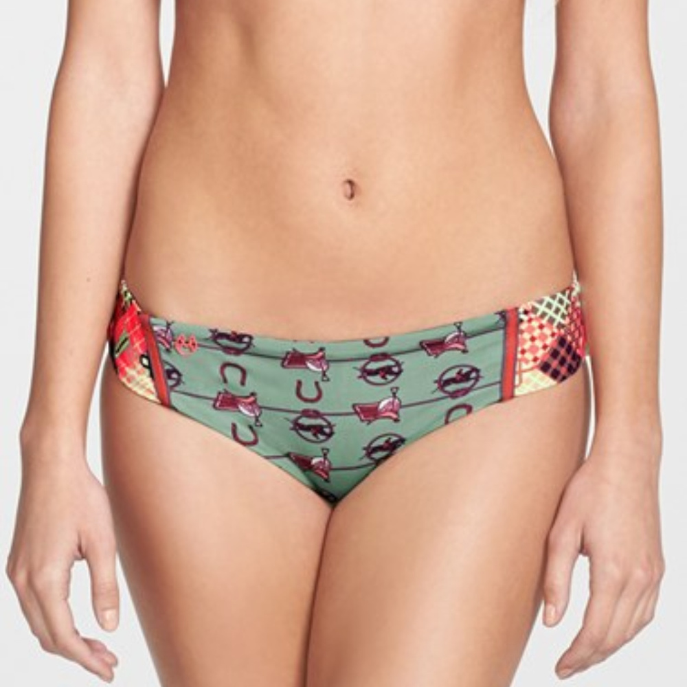 Maaji Cavalry Checker V-Wire Bandeau Bikini Bottom